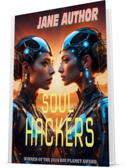 Pre-made cover design for the Science Fiction genre which we have cheekily called