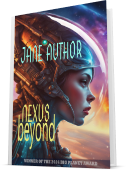 Pre-made cover design for the Science Fiction genre which we have cheekily called 