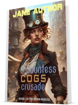 Pre-made cover design for the Science Fiction genre which we have cheekily called