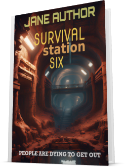 Pre-made cover design for the Science Fiction genre which we have cheekily called