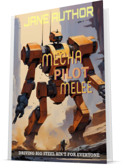 Pre-made cover design for the Science Fiction genre which we have cheekily called