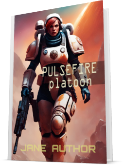 Pre-made cover design for the Science Fiction genre which we have cheekily called