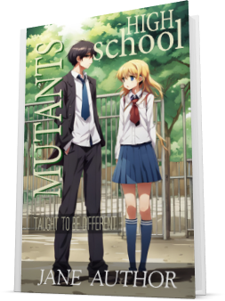 Pre-made cover design for the Science Fiction genre which we have cheekily called