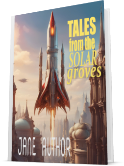 Pre-made cover design for the Science Fiction genre which we have cheekily called 