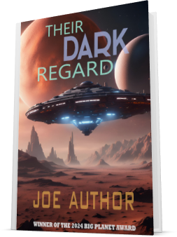 Pre-made cover design for the Science Fiction genre which we have cheekily called