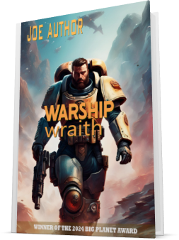 Pre-made cover design for the Science Fiction genre which we have cheekily called