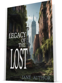 Pre-made cover design for the Science Fiction genre which we have cheekily called