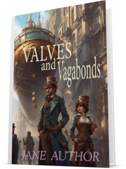 Pre-made cover design for the Science Fiction genre which we have cheekily called 