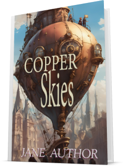 Pre-made cover design for the Science Fiction genre which we have cheekily called 