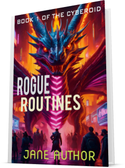 Pre-made cover design for the Science Fiction genre which we have cheekily called 