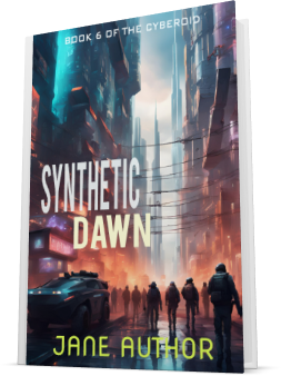 Pre-made cover design for the Science Fiction genre which we have cheekily called