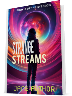 Pre-made cover design for the Science Fiction genre which we have cheekily called 